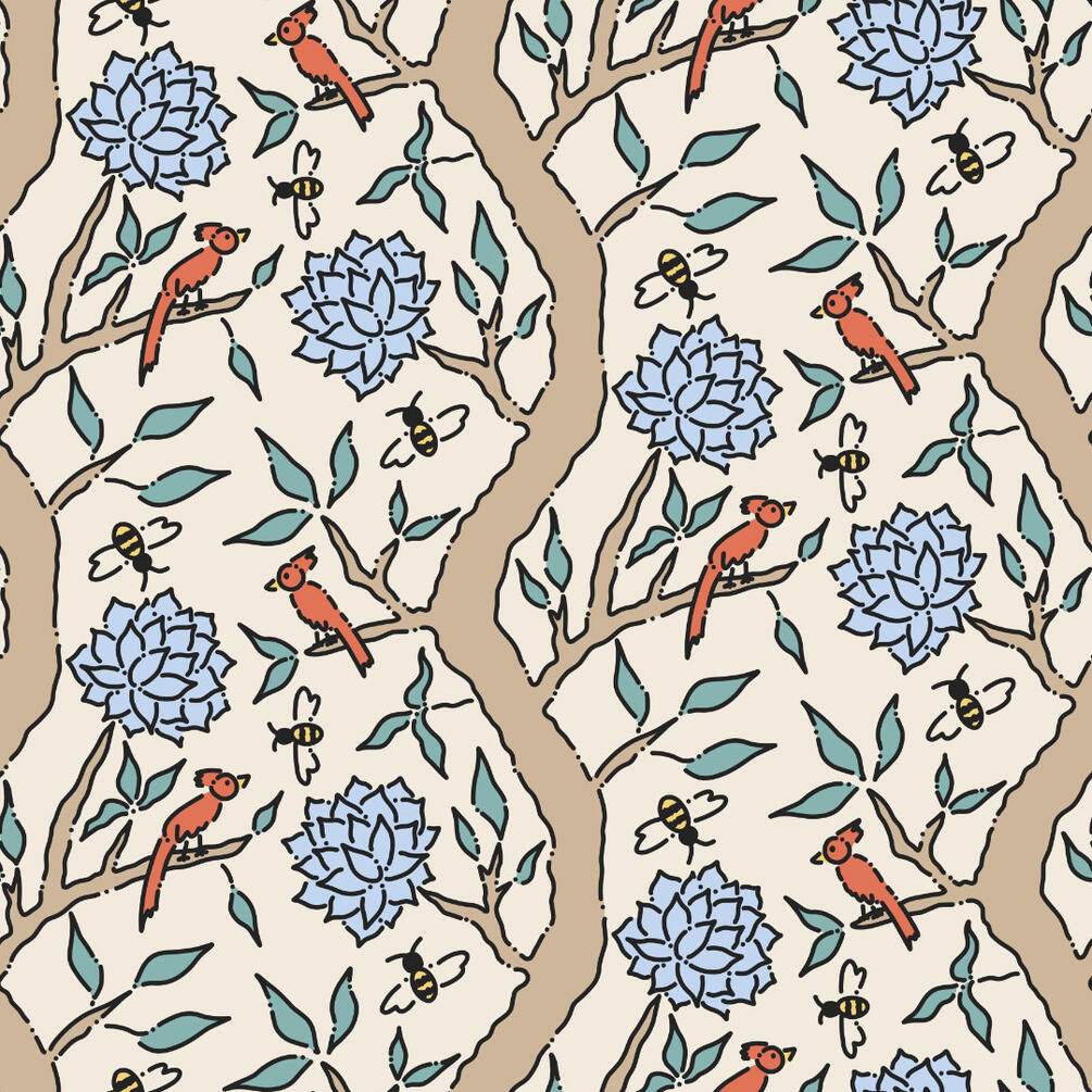 Chinoiserie - Birds & Bees Collection