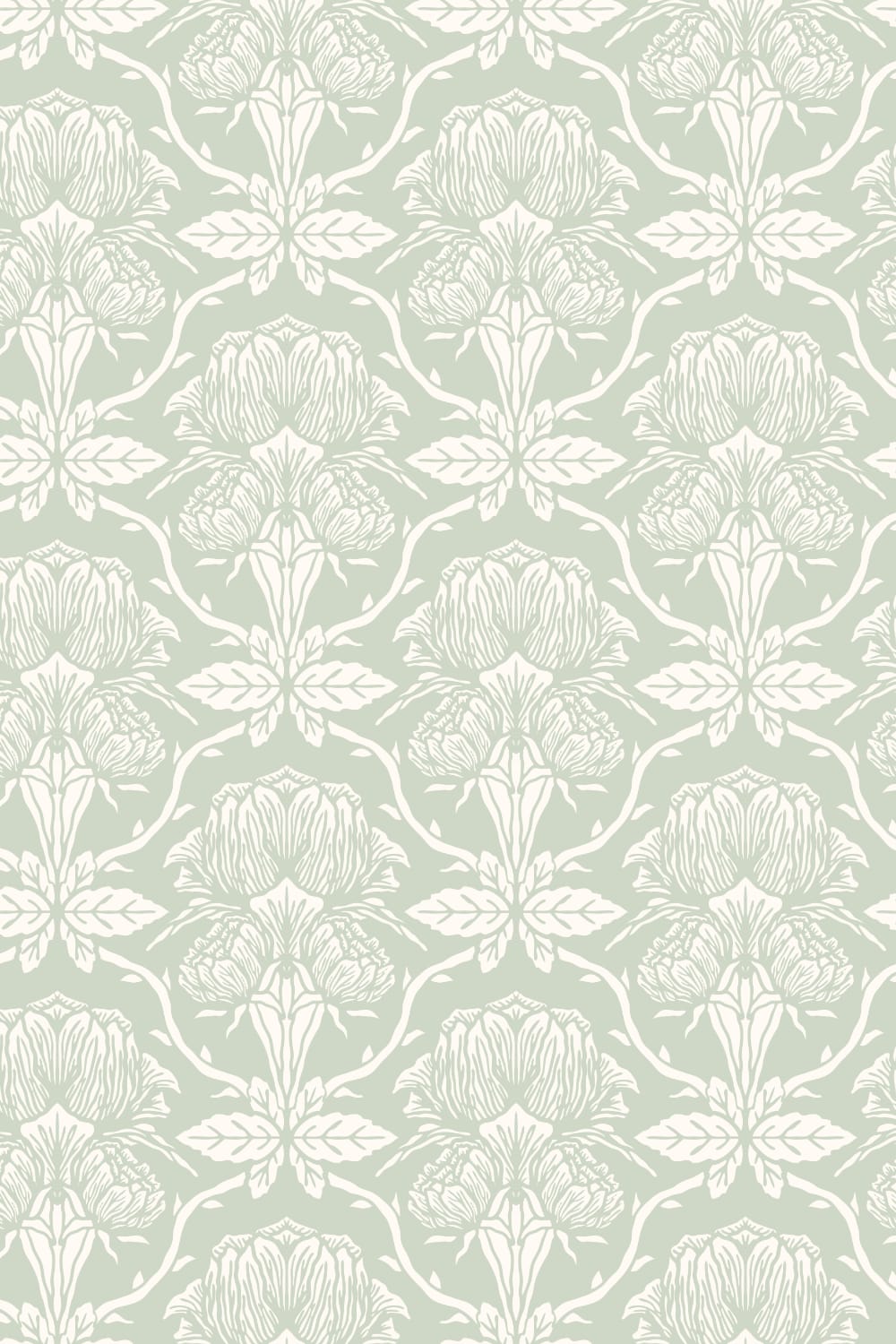 Vintage Damask Roses