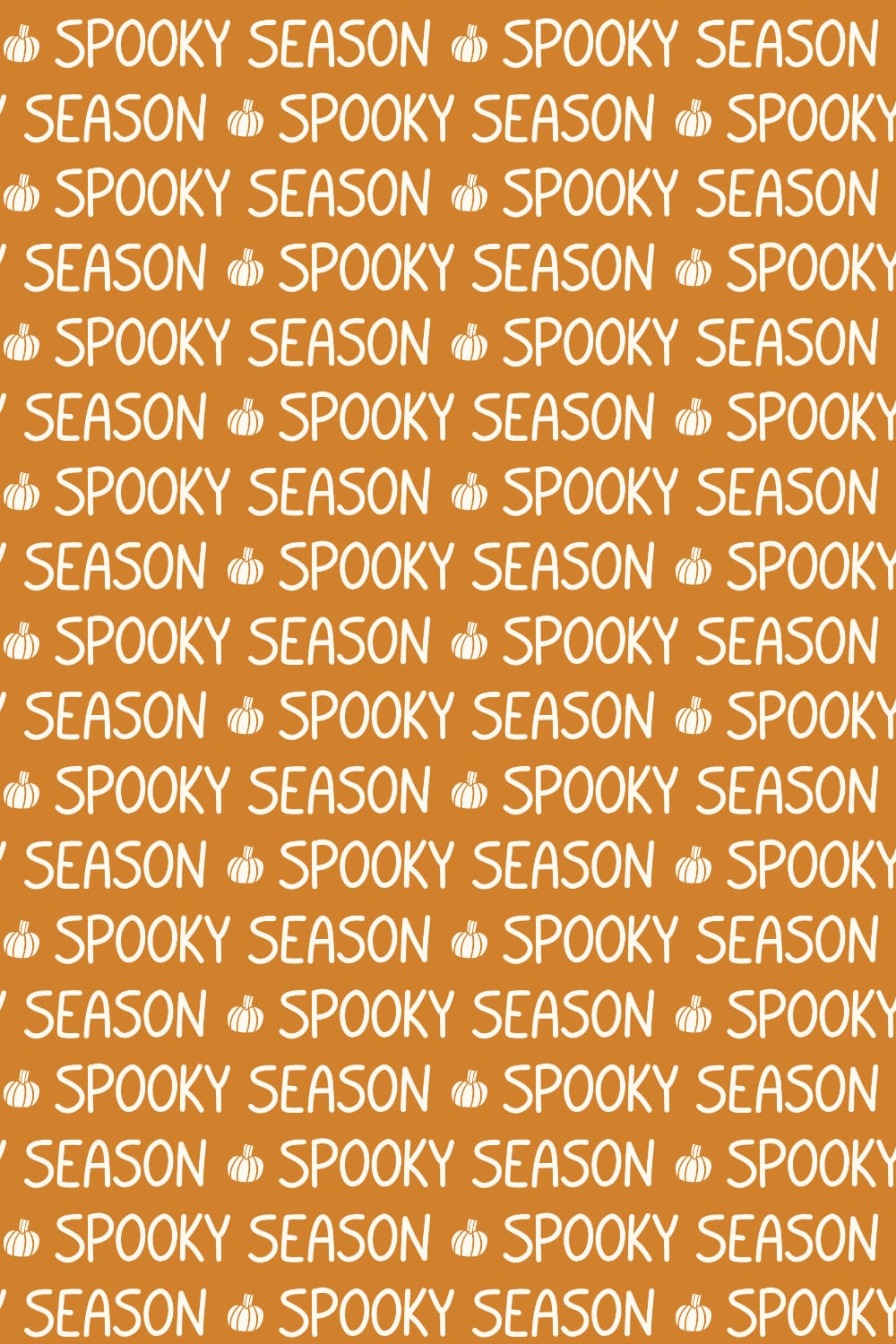 Spooky Season Hand Lettered Text