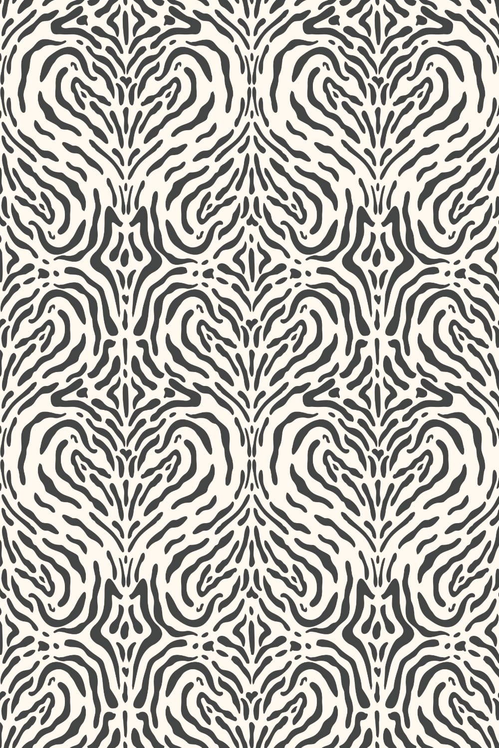 Heart-Shaped Zebra Stripes