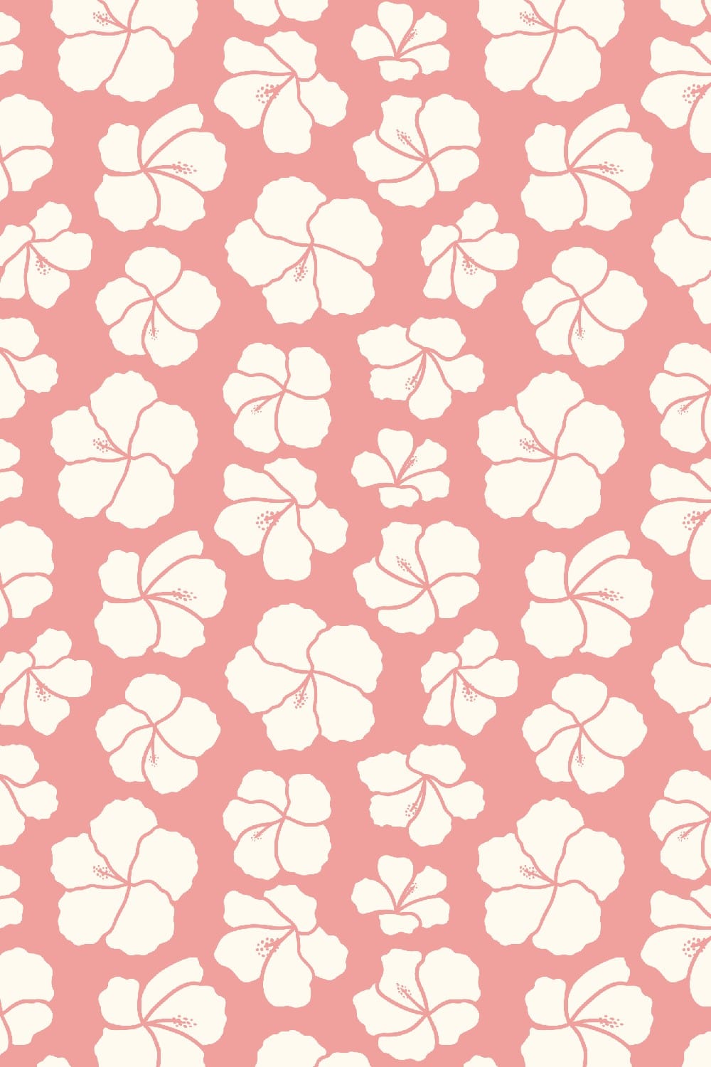 Tropical Hawaiian Hibiscus Flowers