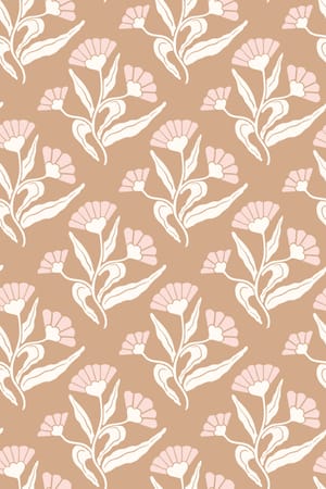 Dainty Diamond Floral