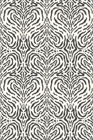 Heart-Shaped Zebra Stripes