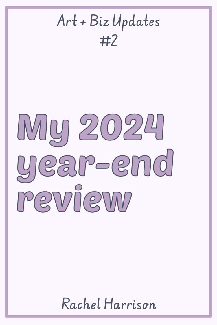 My 2024 year-end review