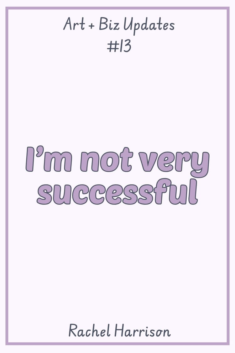 I’m not very successful